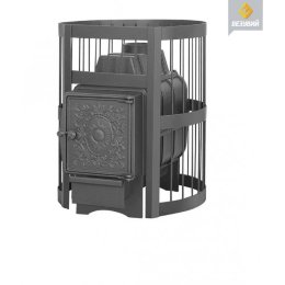 Чугунная печь для бани Везувий Легенда Стандарт 16 (ДТ-4) (без выносного тоннеля)